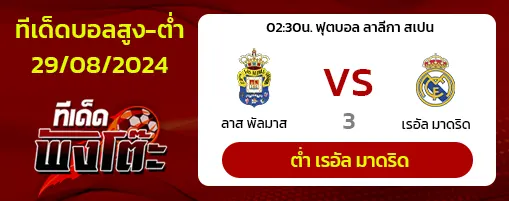 ลาส พัลมาส vs เรอัล มาดริด