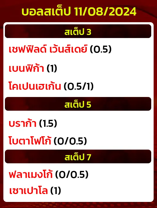 บอลสเต็ป11/08/2024